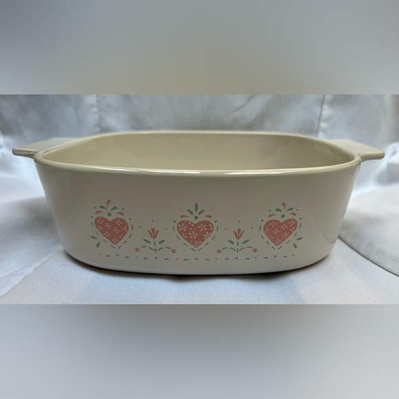 Corningware Forever Yours Vintage 2 liter Casserole Baking Serving Dish A-2-B - Picture 10 of 11